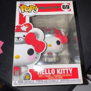 Funko Hello Kitty Pop Figure - Red, White, Gray